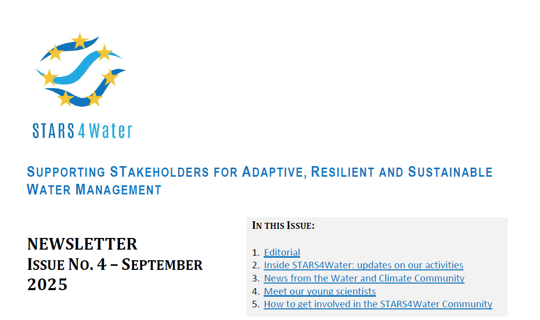STARS4Water Newsletter #4